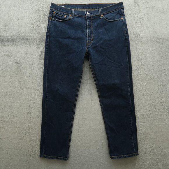 Levi's 541 Jeans Mens Size 38x30 (37x28 Actual) Blue Athletic Slightly Tapered - Picture 1 of 16